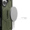 Urban Armor Gear TPU+PC UAG Pathfinder Mag-Safe Compatible, Slim Fit Rugged Protective Case/Cover Designed for iPhone 16 (6.1-Inch) (2024) (Military Drop Tested)-Olive Drab